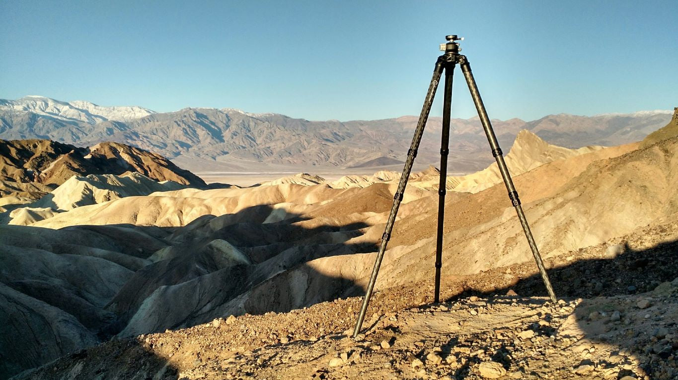 ProMediaGear TR42 Carbon Fiber Tripod on landscape photography