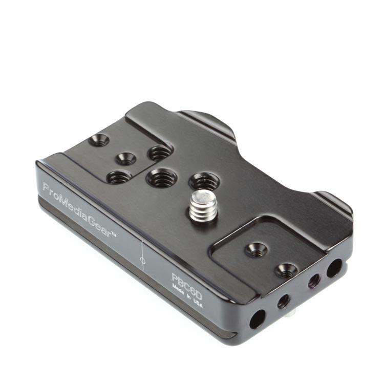 Custom plate for Canon 6D.