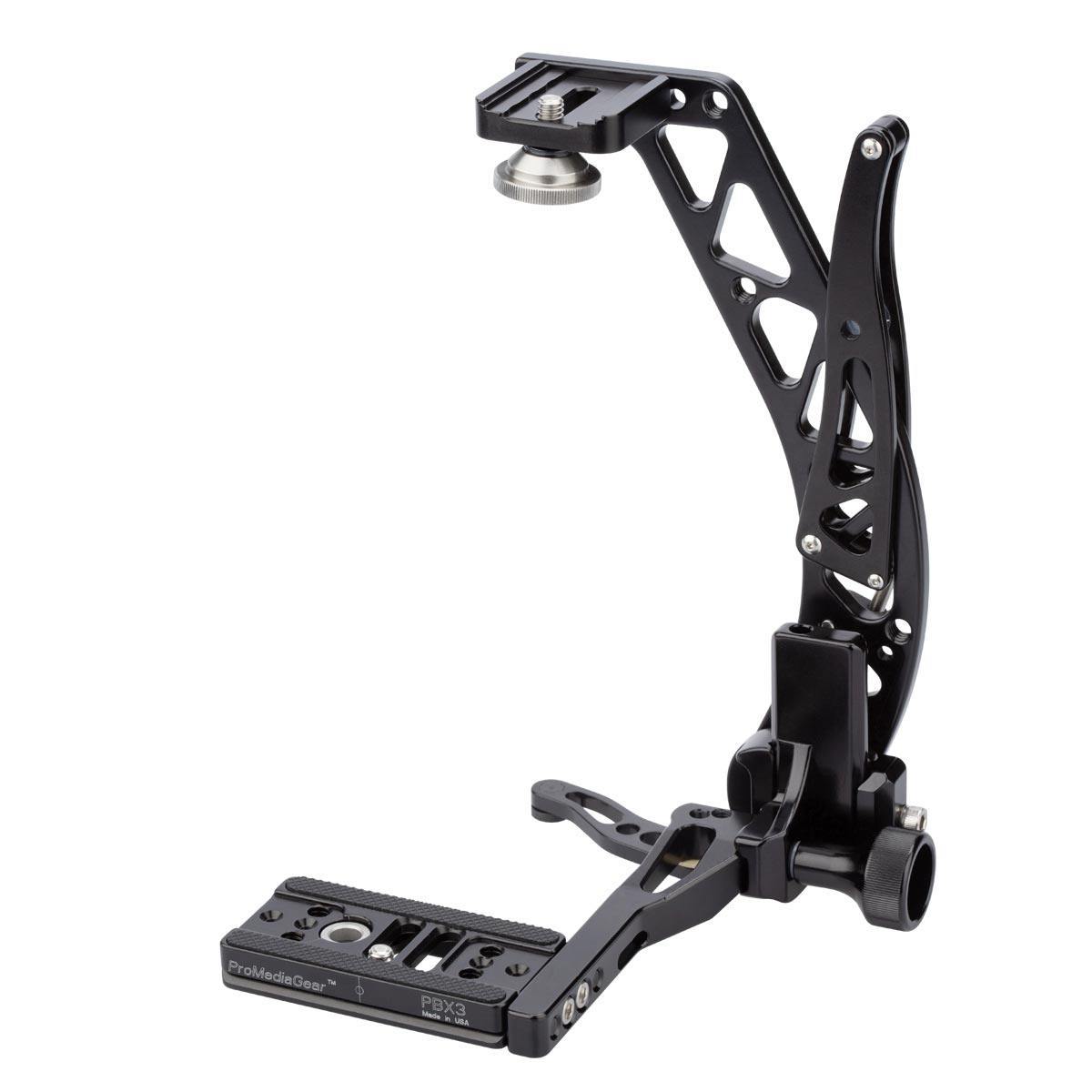 Back view with included PBX3 plate