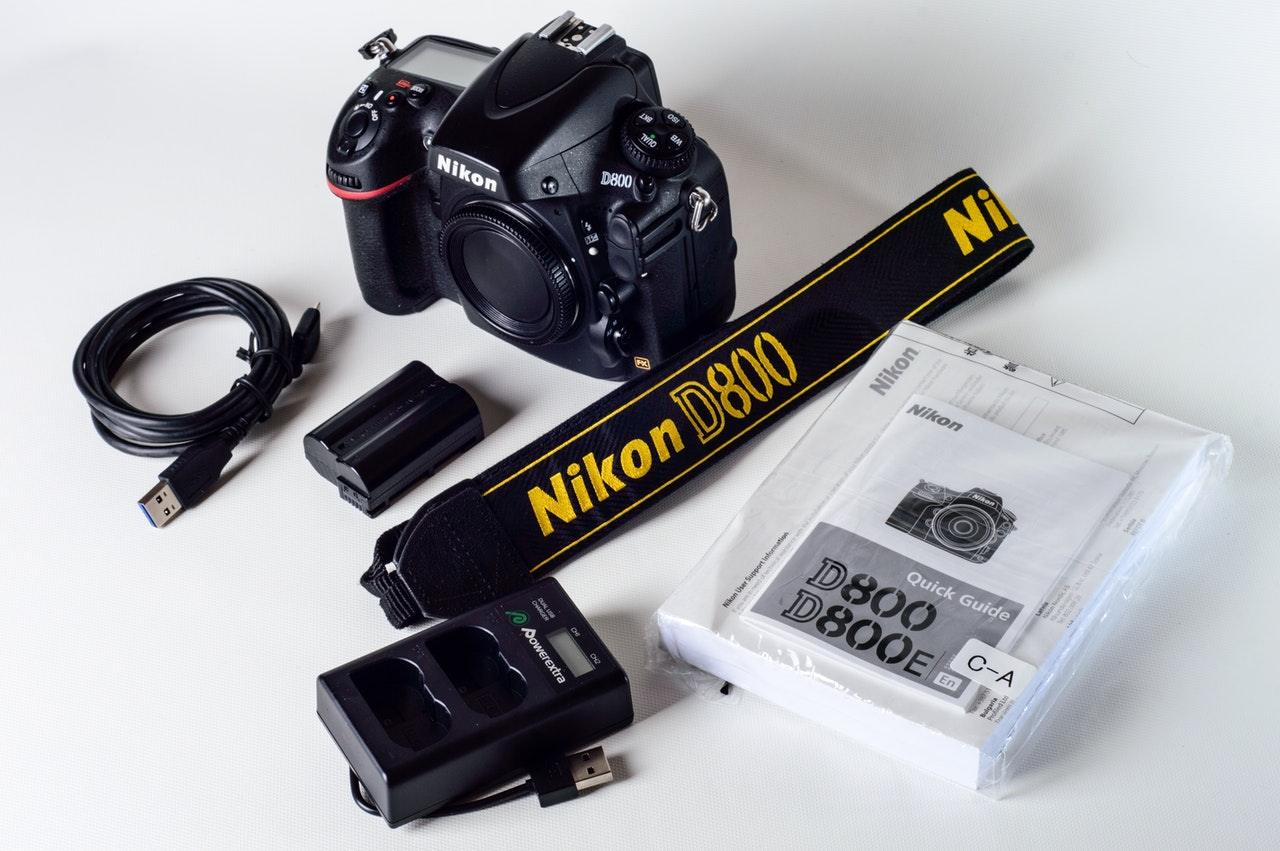 Nikon D800 camera