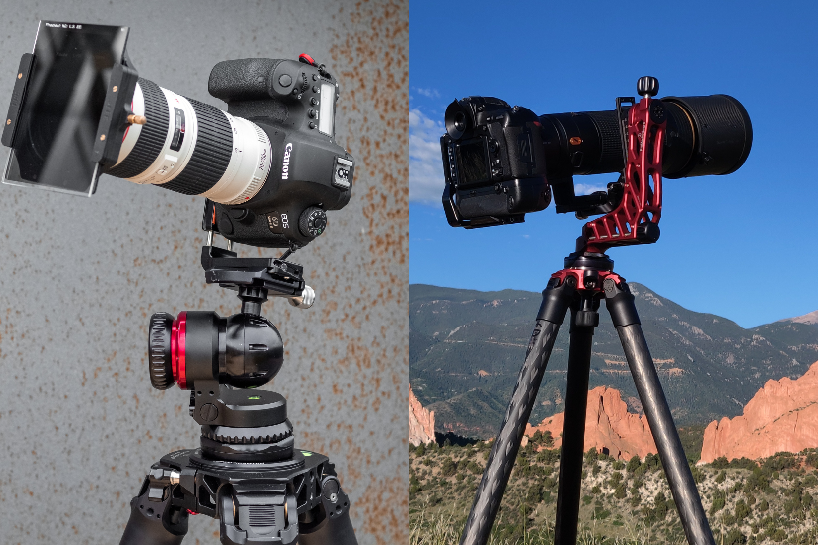Gimbal head vs ball head comparison for telephoto photography