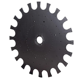 HAAS CAT40/20 Carousel Plate, 20 pocket 40T Solid Aluminum, Black Anodized Made IN USA
