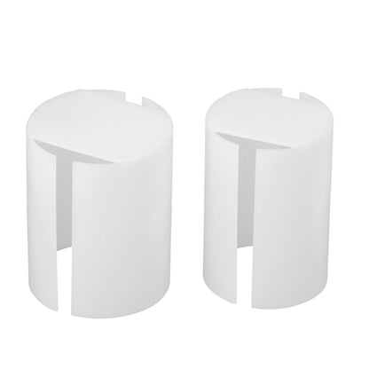 A49 - 34 Series Tripod Tube Guides White Caps