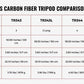TR344 Carbon Fiber Tripod | 4 sections 59" height