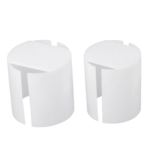 A48 - 42 Series Tripod Tube Guides White Caps