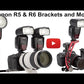 PBCR56 Arca-Swiss Bracket Plate for Canon R5, R5 Mark II, and R6