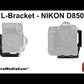 PLND850 Arca-Swiss L-Bracket for Nikon D850