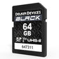 Delkin Devices 64GB BLACK UHS-II SDXC Memory Card