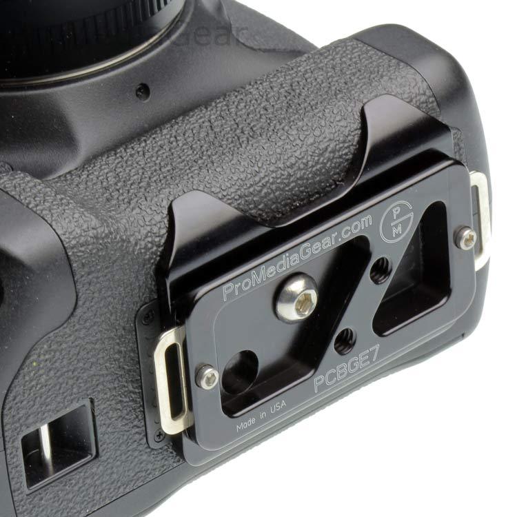 Strap Loops are held in plate by Stop Screws.