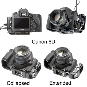 PLC6Dx L-Bracket, Canon 6D, Arca-Swiss Type (L-Plate)