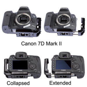 PLC7D2x Arca-Swiss L-Bracket for Canon 7D Mark 2 and Mark I (Original)
