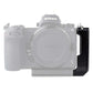 PLNZ67 L-Bracket plate for Nikon Z6 and Z7 Arca Swiss type