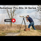 TR343L Pro-Stix Carbon Fiber Tripod | 3 Sections 59 inches height