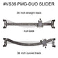 PMG-DUO Dual-Track Straight and Curved Video Slider
