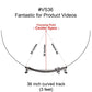 PMG-DUO Motorized Double Sided Video Slider with Straight and Curved Track in one, Bluetooth Motor Motion Control